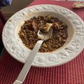El cooksnap de Nacho Albarrán cuando hizo Lentejas con chorizo en olla rápida.