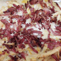 El cooksnap de Patricia cuando hizo Patatas Foster Hollywood "Bacon Cheese fries".