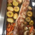 El cooksnap de Erica Schmidt cuando hizo Pechito de cerdo a la plancheta.