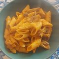 il Marco de Francesco quando ha preparato Penne con zucca, salsiccia e funghi