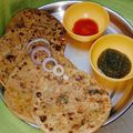 Nirmala Rajput का कुकस्नैप जब उन्होंने प्याज के परांठे(pyaz ke parathe recipe in hindi)) बनाया था।