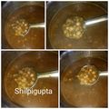 Shilpi gupta का कुकस्नैप जब उन्होंने छोले (chole recipe in Hindi) बनाया था।