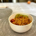 El cooksnap de danirimar1972 cuando hizo Pasta estilo Thai con tofu y lima.