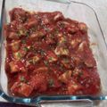 El cooksnap de Elena C cuando hizo Solomillo a la sobrasada y miel.