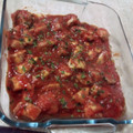 El cooksnap de Elena C cuando hizo Solomillo a la sobrasada y miel.