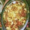 Hadisa Tabassum's cooksnap of when they made Four Bean Salad With Egg Topping.