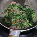 Cooksnap dari Nining Pratiwi untuk resep Tumis bayam terasi pedas