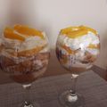 El cooksnap de Beatriz cuando hizo Postre Chajá en copas.