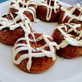 El cooksnap de Belen Odiard cuando hizo Donas de maní y banana veganas.
