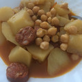 El cooksnap de La Pequeña Cocinera ♥️ cuando hizo Guiso de garbanzos con chorizo.
