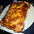 El cooksnap de Ainhoa Alvarez 👧 cuando hizo Empanada de hojaldre de jamón, queso y bacon.