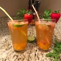 El cooksnap de Julieta Sarmiento cuando hizo Mojito de frutilla.