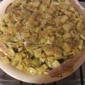El cooksnap de Maria Del Carmen Jorge cuando hizo Tortilla de papa, rellena con jamón y queso.