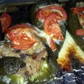 baby72010boo's cooksnap of when they made Garlic Mushroom Stuffed Poblano Peppers (meatless).