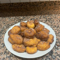 El cooksnap de Esther cuando hizo Buñuelos de boniato.