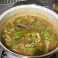El cooksnap de Claudia Rojas cuando hizo Sopa de Setas y Flor de Calabaza.