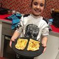 El cooksnap de Mire Dellarés cuando hizo Hojaldre de manzana fácil.