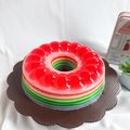 Cooksnap dari melda yanti untuk resep Pudding pelangi