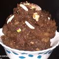  Chef Richa pathak. का कुकस्नैप जब उन्होंने डबल पोटैटो हलवा (double potato halwa recipe in Hindi) बनाया था।