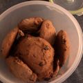 El cooksnap de Míriam Mateos cuando hizo Cookies de chocolate.