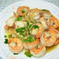 北美liuliu 的 [菲姐私房菜]-年菜料理乾燒明蝦 cooksnap