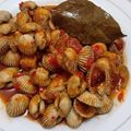 Cooksnap dari Fatma Faniez untuk resep Kerang dara saus padang