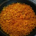El cooksnap de bruixacoloraina cuando hizo Fideuá con calamares.