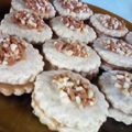 El cooksnap de Andrea Fernanda Martinez cuando hizo Alfajores integrales de membrillo festivos 🎉\(ϋ)/♩.