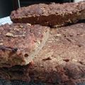 El cooksnap de gloria vargas cuando hizo Torta de berenjena con carne y jamón.