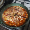 El cooksnap de edu cuando hizo Lentejas con panceta.