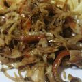 El cooksnap de Mape Yegüez cuando hizo Chop suey de verduras.