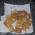 El cooksnap de La Puchi Códoba cuando hizo Snack hechos en casas "Doritos"😋.