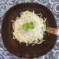 Szép Ágnes 💇‍♀️ Cooksnap-ja, amikor elkészítette a(z) Sonkás-cukkinis spagetti 🍜 receptet.