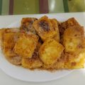 El cooksnap de Lorena Vera cuando hizo Leche frita tradicional.