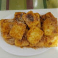 El cooksnap de Lorena Vera cuando hizo Leche frita tradicional.