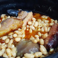 El cooksnap de cantarina66 cuando hizo Fabada Crock Pot.