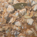El cooksnap de Mar Mora cuando hizo Atún encebollado.