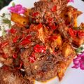 Cooksnap dari Mrs. Rosadi untuk resep Dendeng Kentang Balado