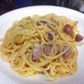 El cooksnap de Fer en la Cocina cuando hizo Tallarines a la Carbonara sin huevo.