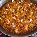 El cooksnap de Julián cuando hizo Paella con preparado de marisco y verduras 🥘.