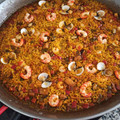 El cooksnap de Julián cuando hizo Paella con preparado de marisco y verduras 🥘.