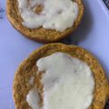 El cooksnap de Pato cuando hizo Pequeños Budines de Zapallo, Queso y Albahaca.
