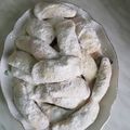 Rita Gyapka Cooksnap-ja, amikor elkészítette a(z) Diós hókifli receptet.