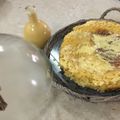 صورة من شيخه، شاركها بعد تجربة وصفة كيك الزعفران بالحليب