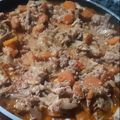 El cooksnap de Romina Santi cuando hizo Bondiola a la cerveza desmenuzada (desmechada).