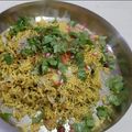Kalika Raval's cooksnap of when they made ભેળ (Bhel Recipe In Gujarati).
