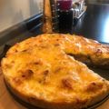 El cooksnap de Sebastian Montoya cuando hizo Quiche de pollo con champiñón.