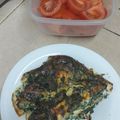 El cooksnap de AnaGurumi cuando hizo Tortilla de acelgas, jamón y queso.