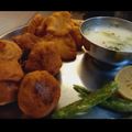 Madhuri Watekar's cooksnap of when they made बटाटे वडा व चटणी (batavada chutney recipe in marathi).