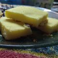 El cooksnap de Stefany Castillo cuando hizo Fainá de queso (sin gluten).